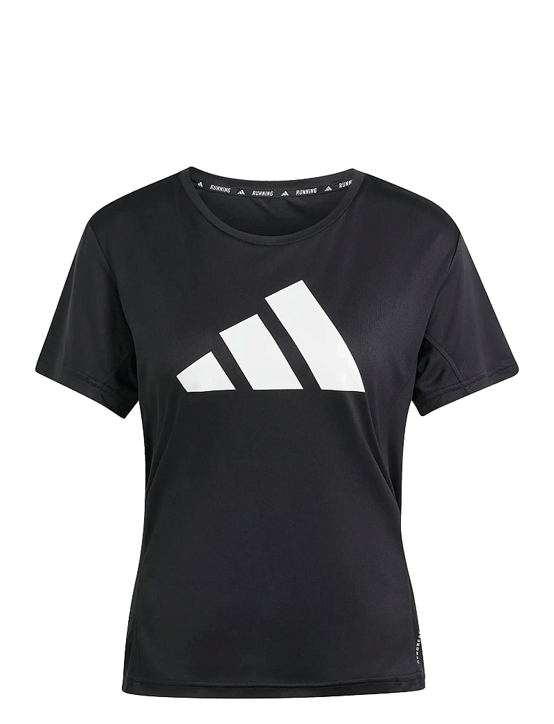 adidas Performance - RUN IT TEE - t-shirts - black - 1