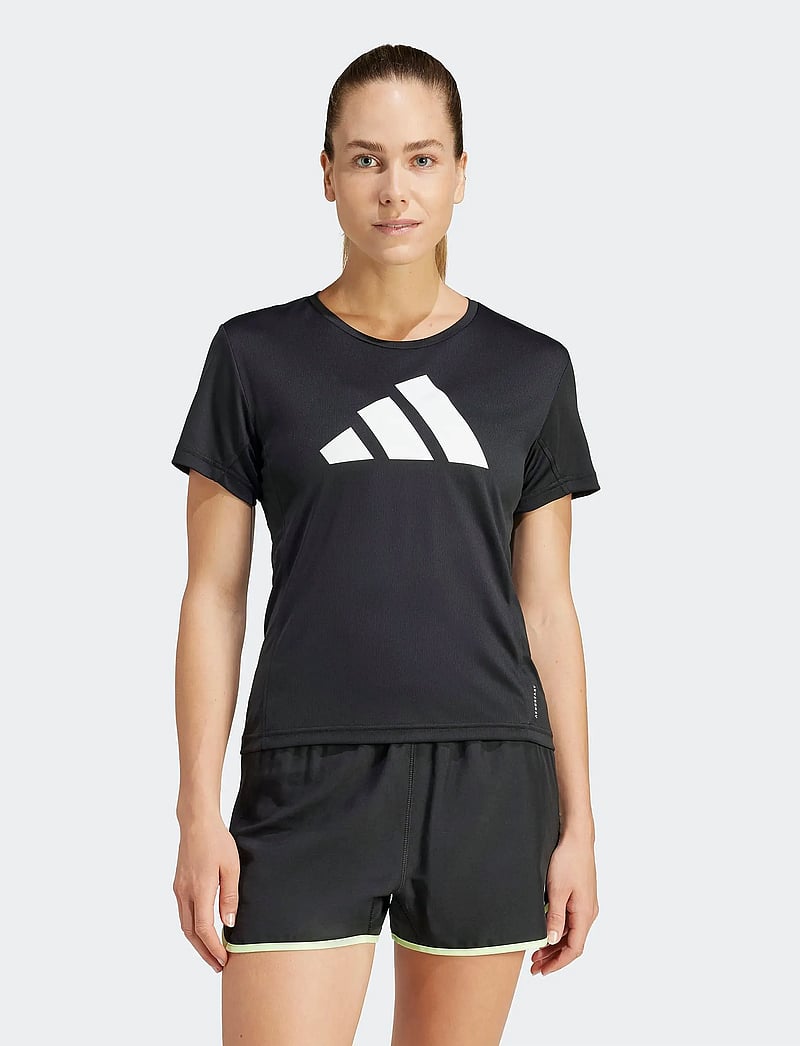 adidas Performance - RUN IT TEE - t-shirts - black - 3