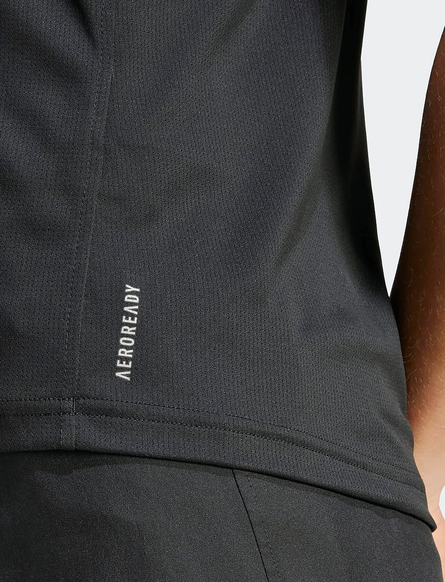 adidas Performance - RUN IT TEE - stuttermarbolir - black - 4