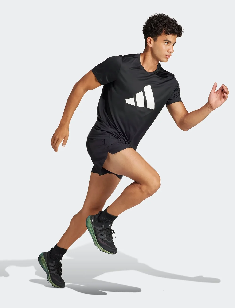 adidas Performance - RUN IT SHORT - hlaupastuttbuxur - black - 0