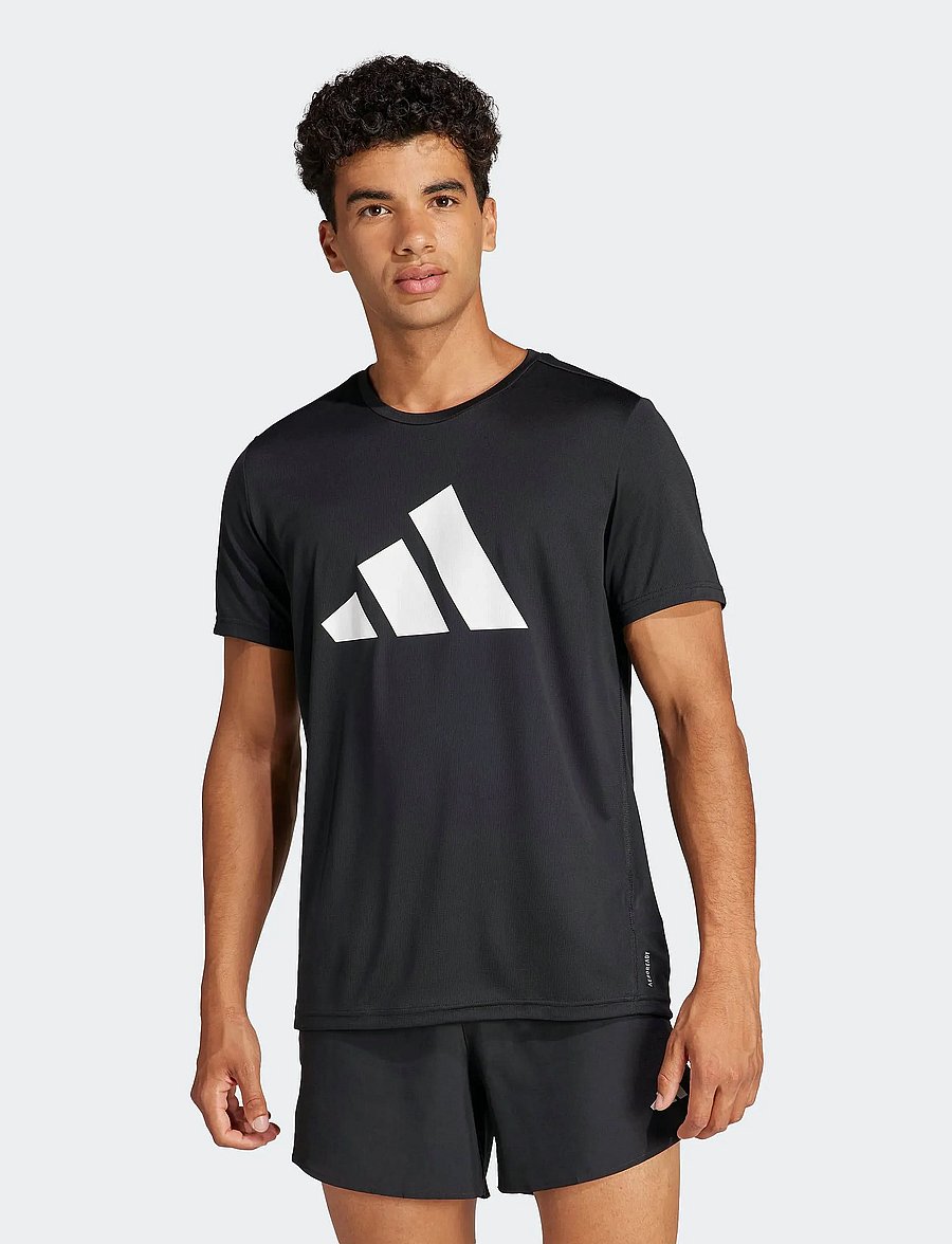 adidas Performance - RUN IT TEE - t-shirts - black - 3