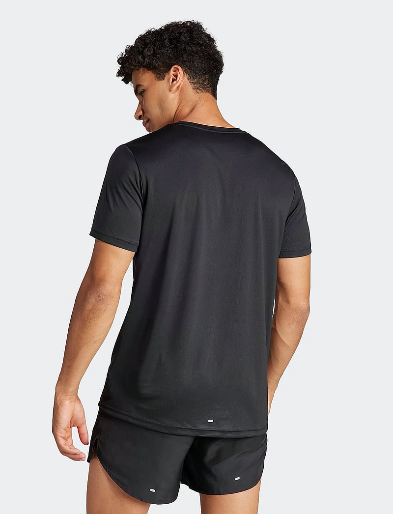 adidas Performance - RUN IT TEE - t-shirts - black - 5