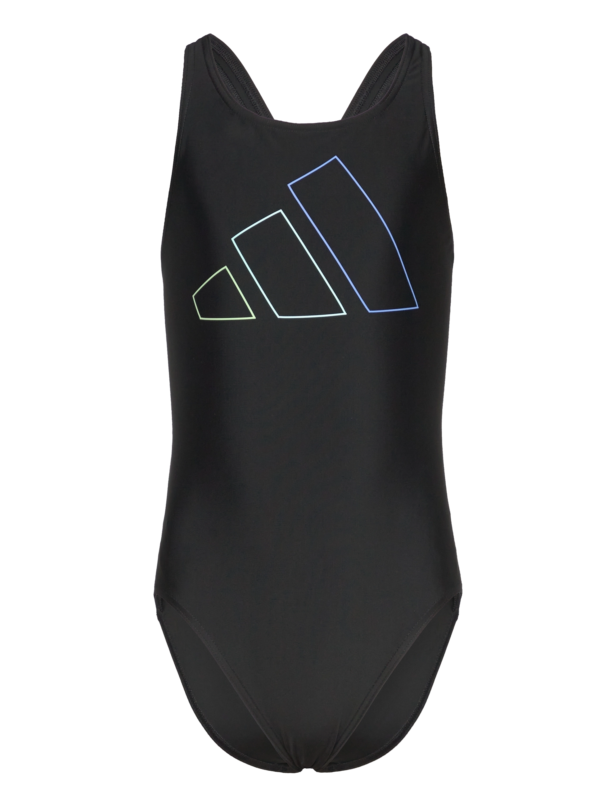 ADIDAS PERFORMANCE Performance Big Bars Badeanzug Schwarz - 104 - Kinder