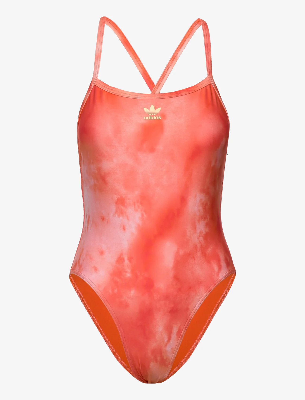 adidas Performance - Hills Hiker Allover-Print Swimsuit - swimsuits - orange/corang - 0