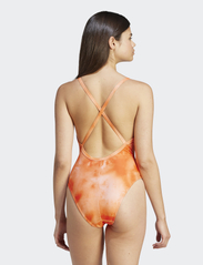 adidas Performance - Hills Hiker Allover-Print Swimsuit - badeanzüge - orange/corang - 3