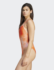 adidas Performance - Hills Hiker Allover-Print Swimsuit - badpakken - orange/corang - 4
