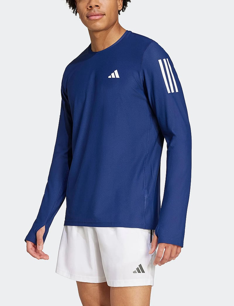 adidas Performance - OTR B LS - långärmade tröjor - dkblue - 0
