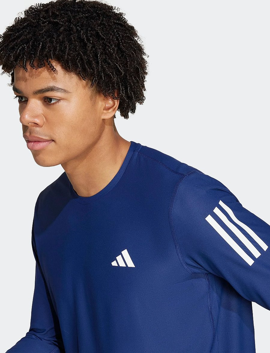 adidas Performance - OTR B LS - langarmshirts - dkblue - 3
