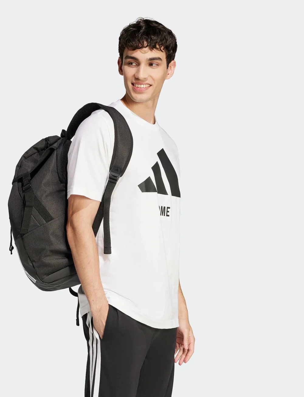 adidas Performance - 4ATHLTS BP - träningsväskor - black/white - 0