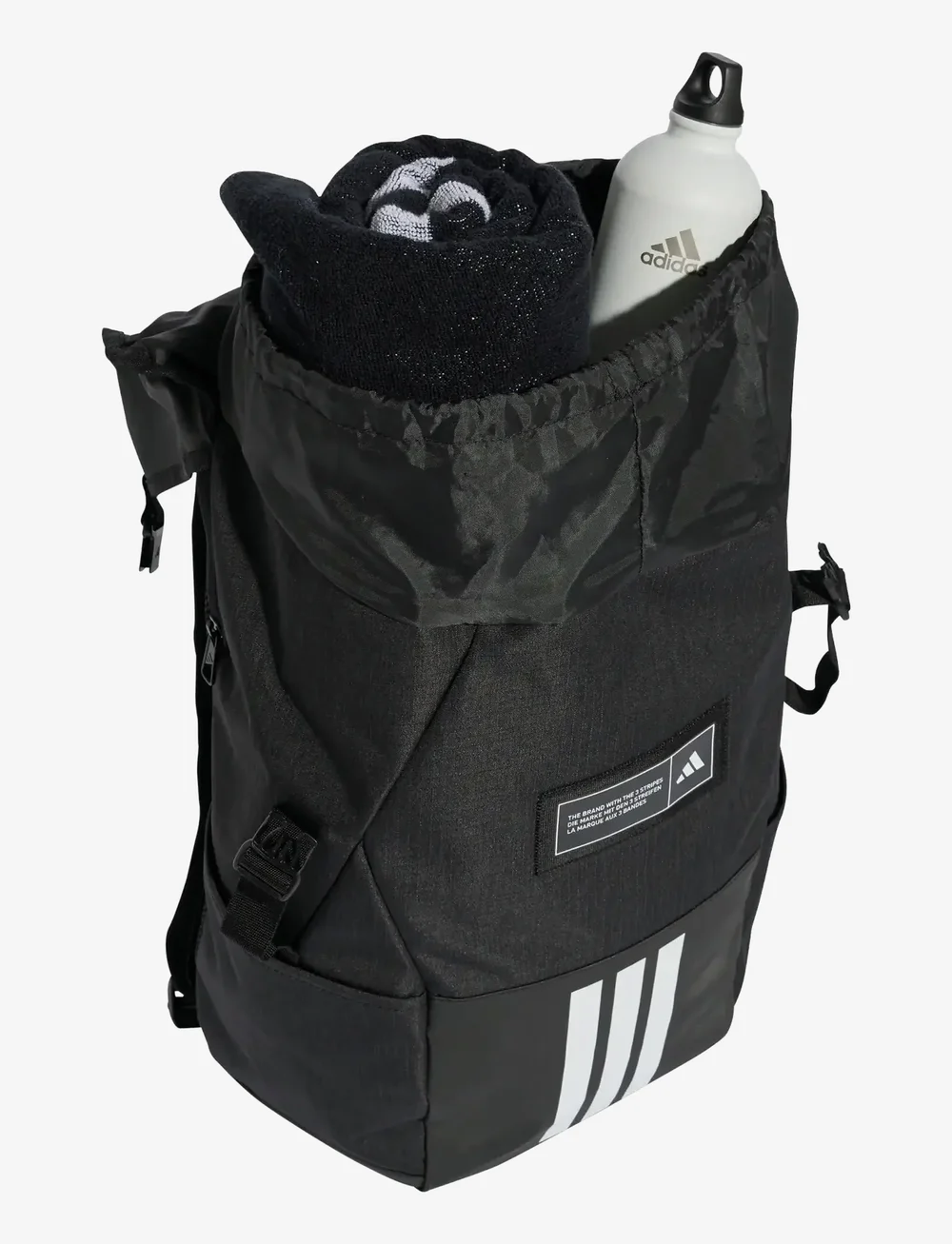 adidas Performance - 4ATHLTS BP - träningsväskor - black/white - 4