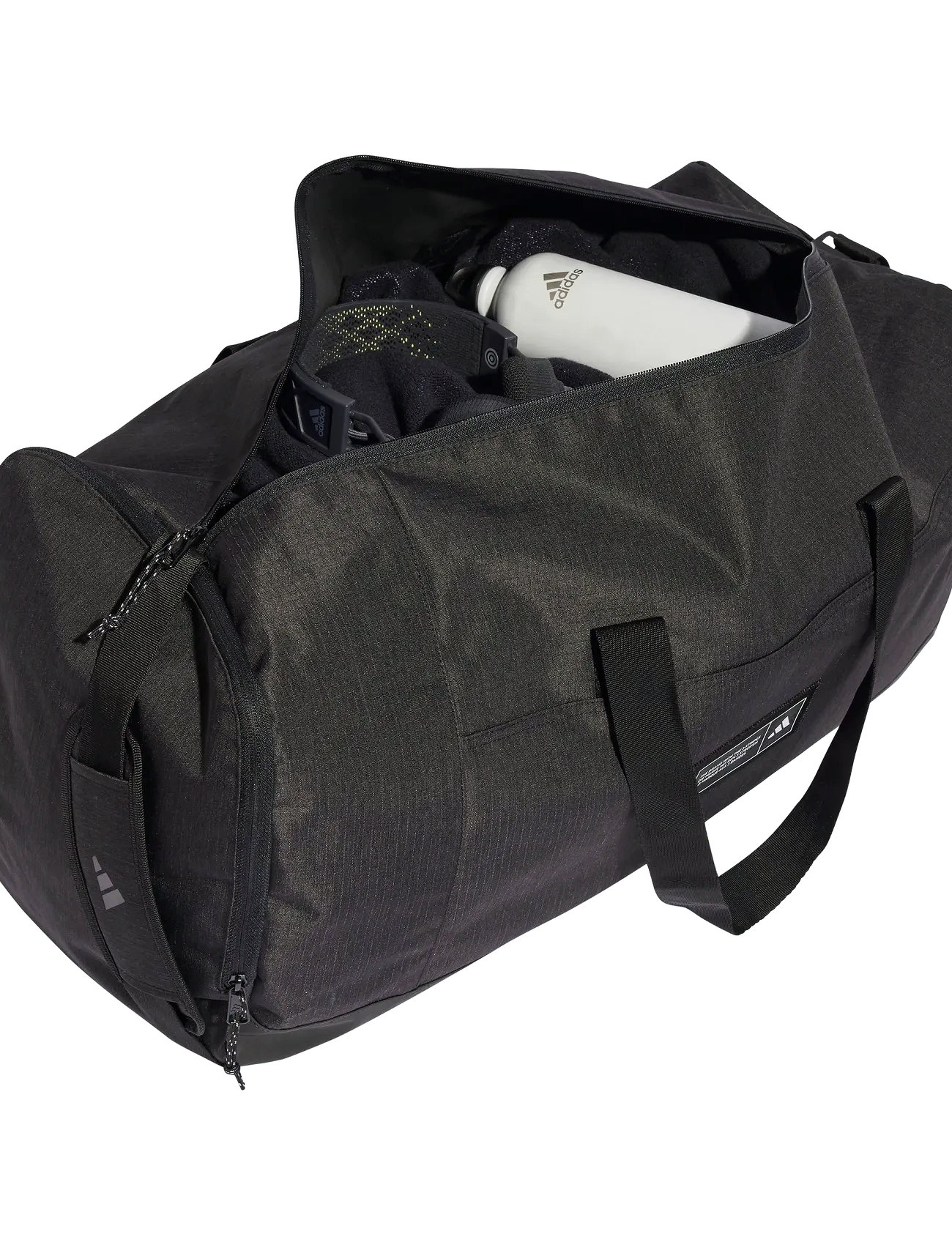 adidas Performance - 4ATHLTS DUF L - gym bags - black/white - 3