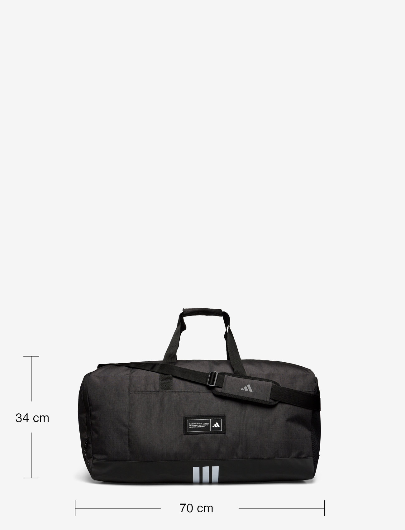 adidas Performance - 4ATHLTS DUF L - gym bags - black/white - 4