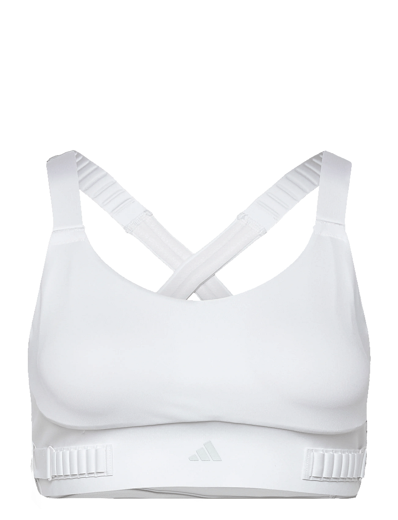 adidas Performance - FASTIM L HS BRA - hög support - white - 0