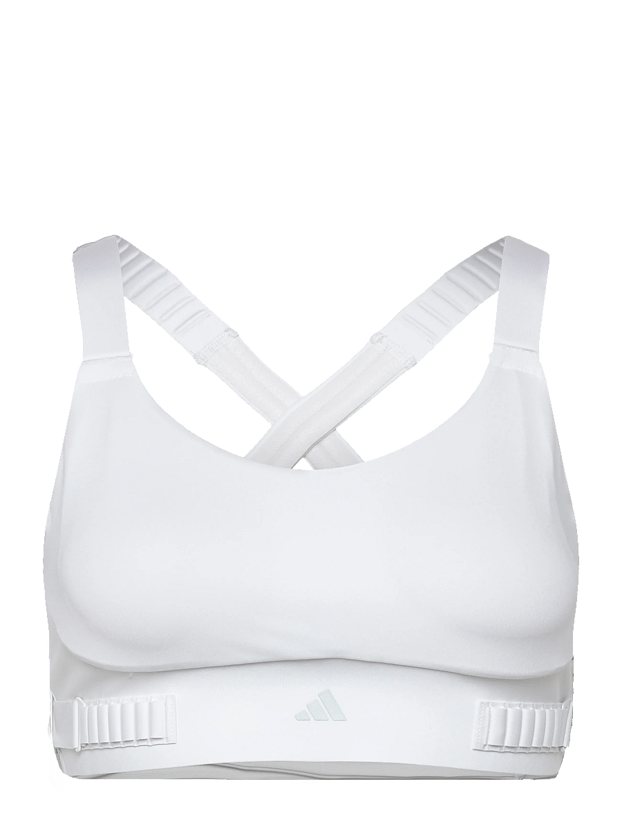 adidas Performance - FASTIM L HS BRA - hög support - white - 0