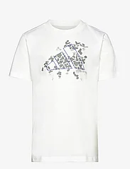 adidas Performance - UNI TRAIN TEE - short-sleeved t-shirts - white - 0