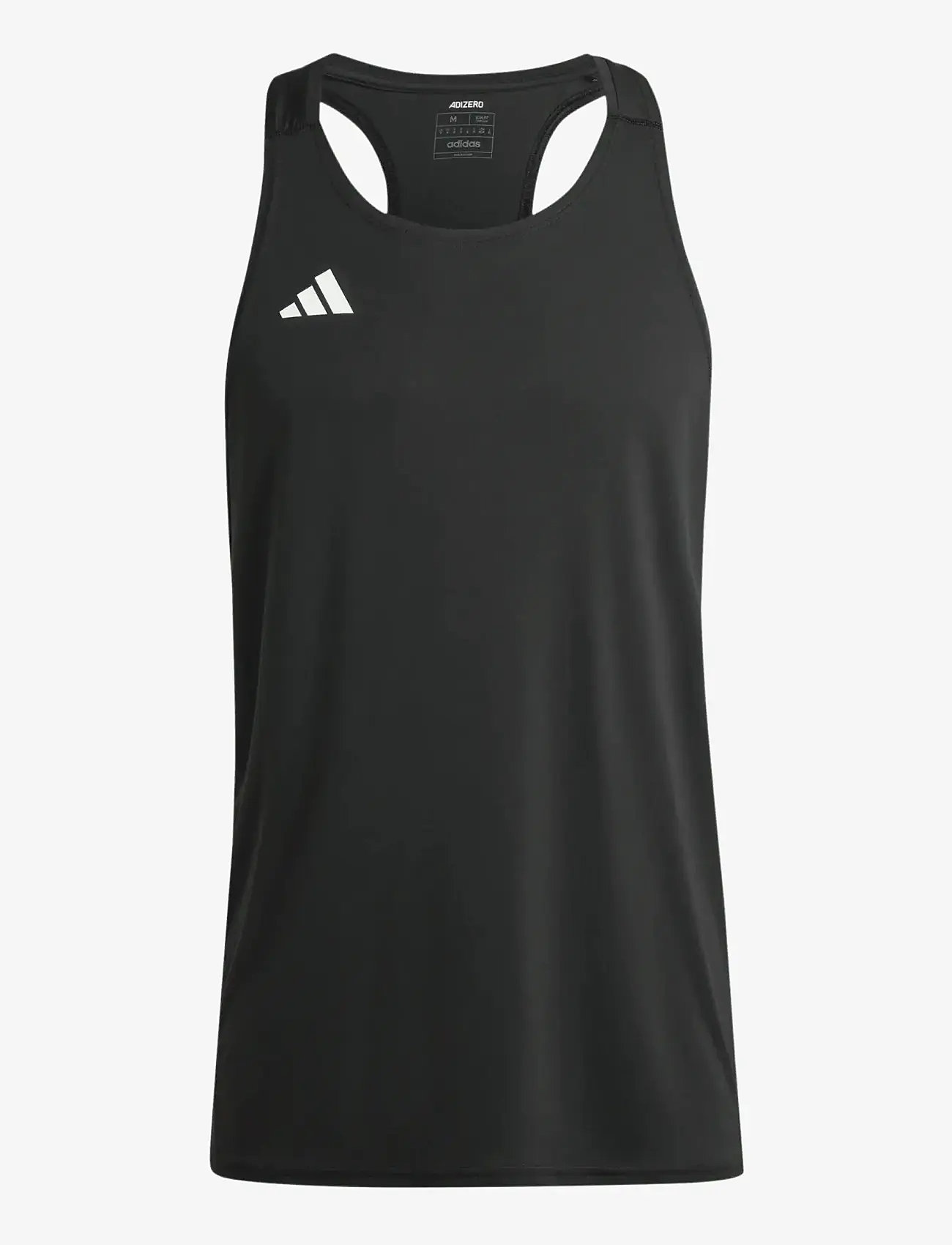 adidas Performance - ADIZERO E SNGLT - t-shirts - black - 1