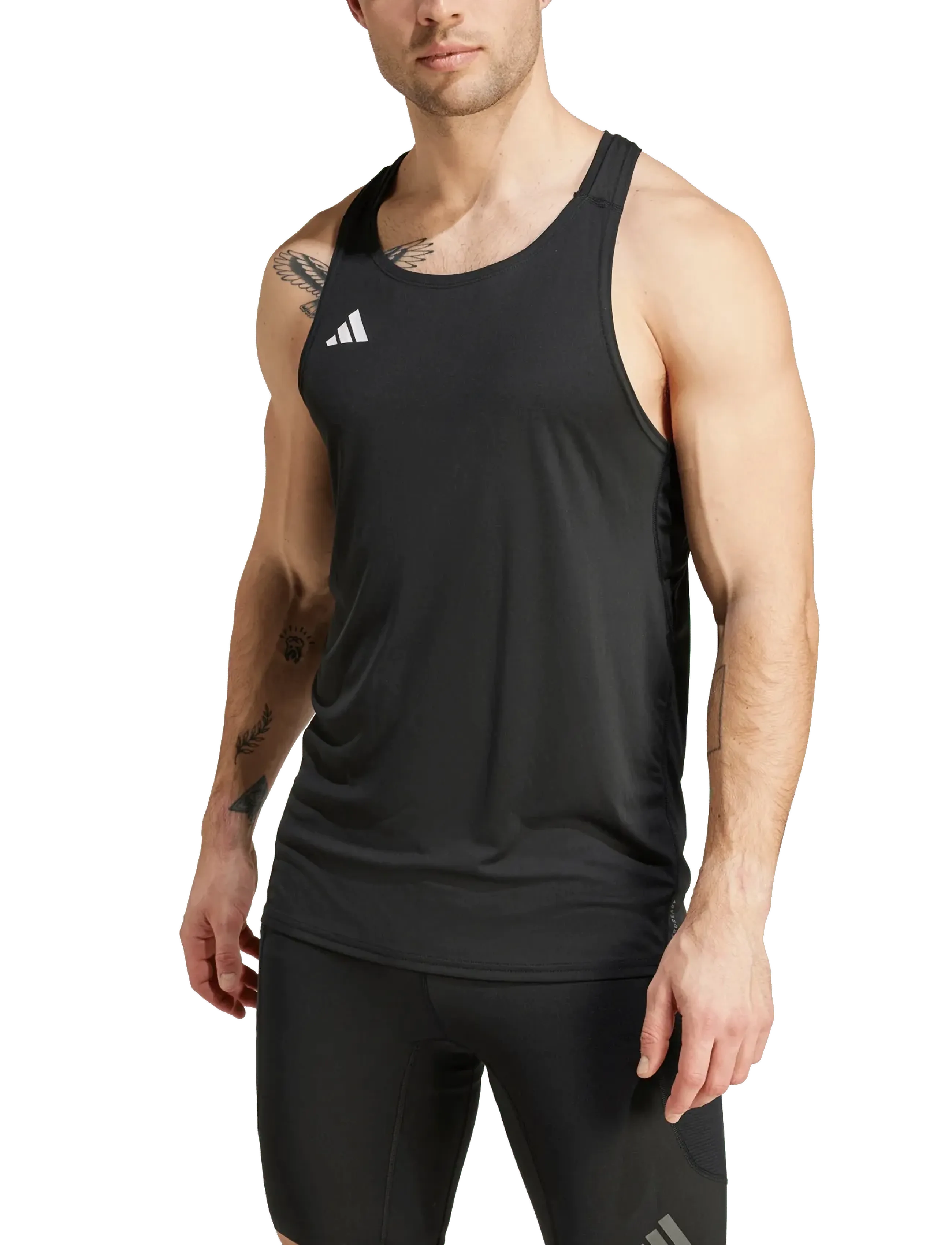 adidas Performance Adizero E Snglt, Herren, Racerback Singlet, Schwarz, Gr.XL
