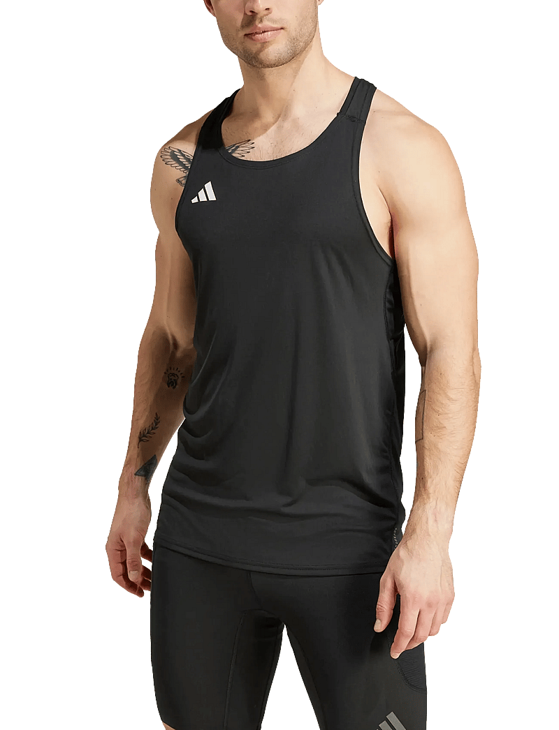 adidas Performance - ADIZERO E SNGLT - t-skjorter - black - 0