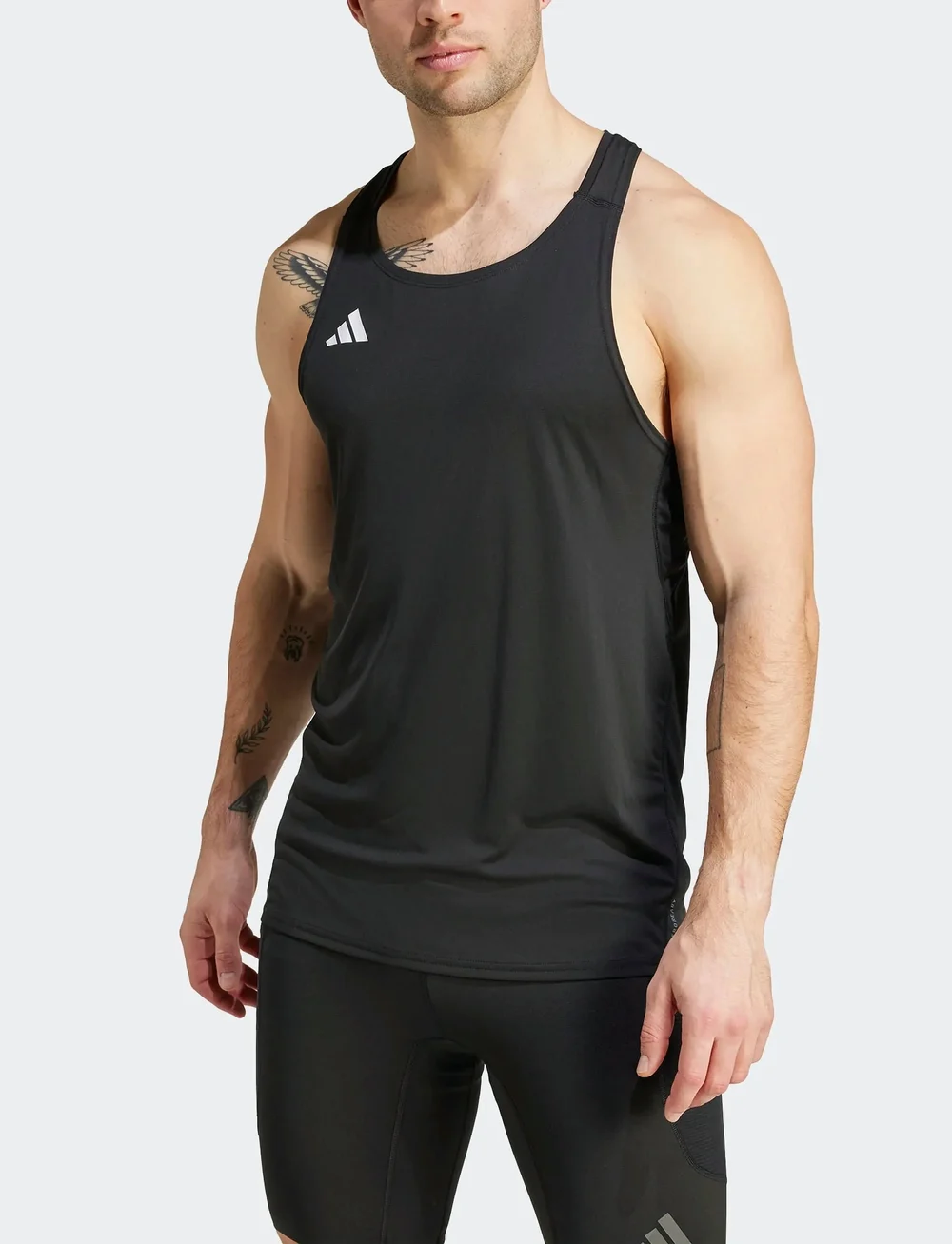 adidas Performance - ADIZERO E SNGLT - t-särgid - black - 0