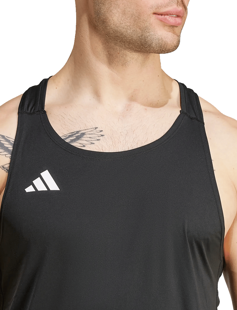 adidas Performance - ADIZERO E SNGLT - t-skjorter - black - 4