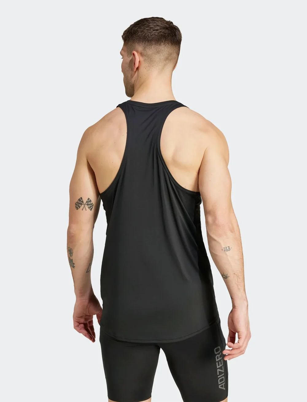 adidas Performance - ADIZERO E SNGLT - t-särgid - black - 5