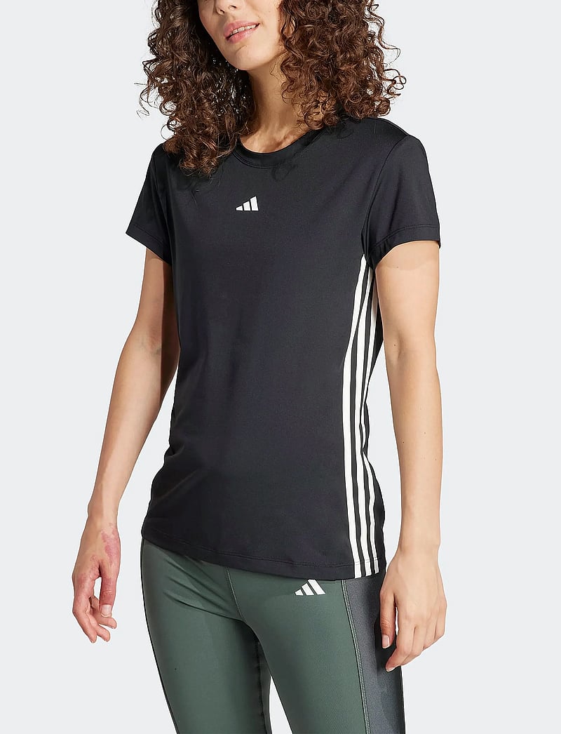 adidas Performance - HYGLM T - t-shirty - black/white - 0