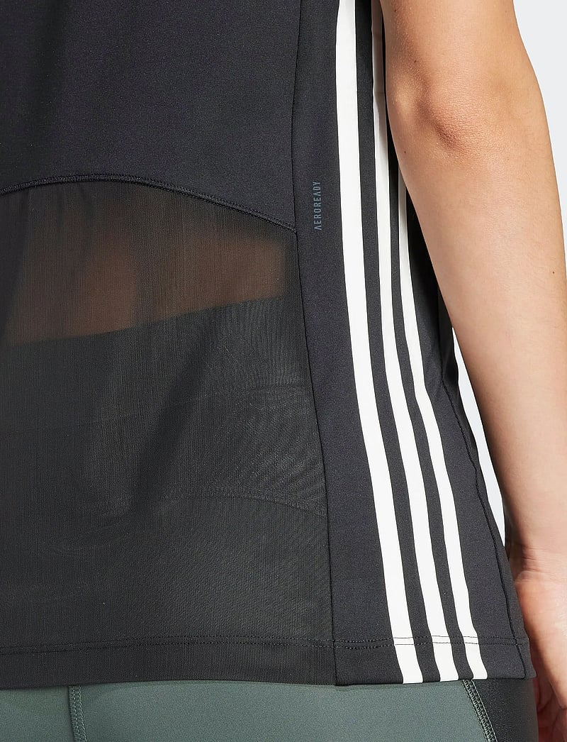 adidas Performance - HYGLM T - t-shirty - black/white - 5