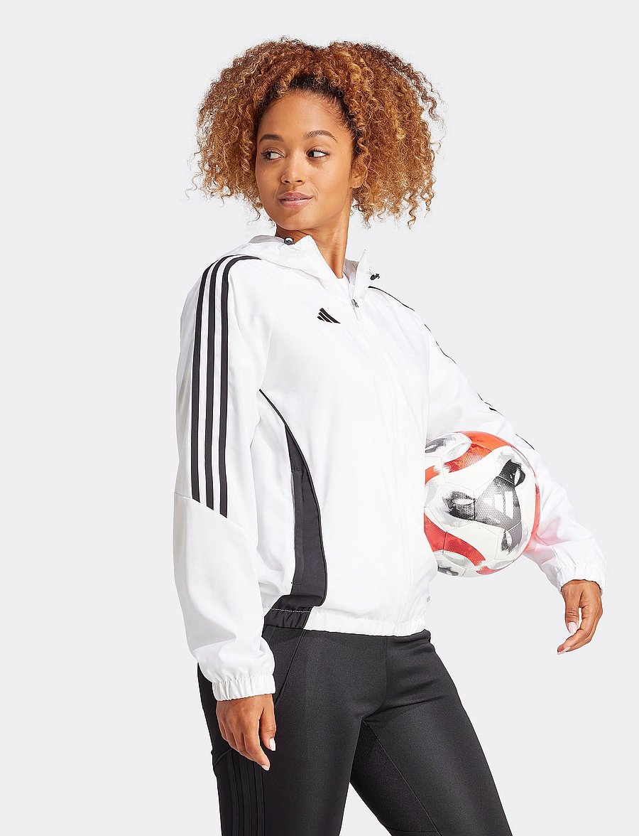 adidas Performance - TIRO24 WBW - ikdienišķa stila žaketes - white/black - 0