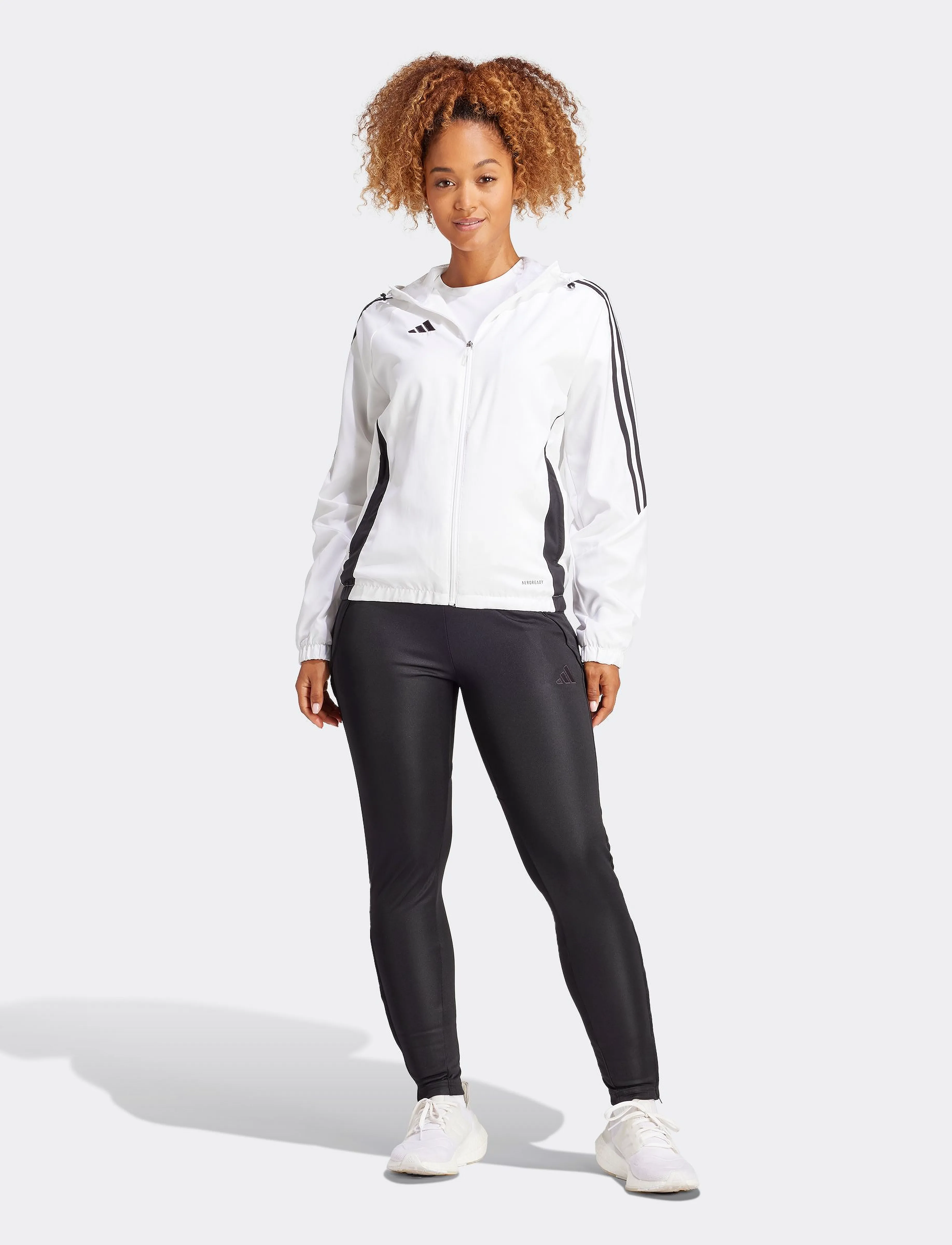 adidas Performance - TIRO24 WBW - ikdienišķa stila žaketes - white/black - 2