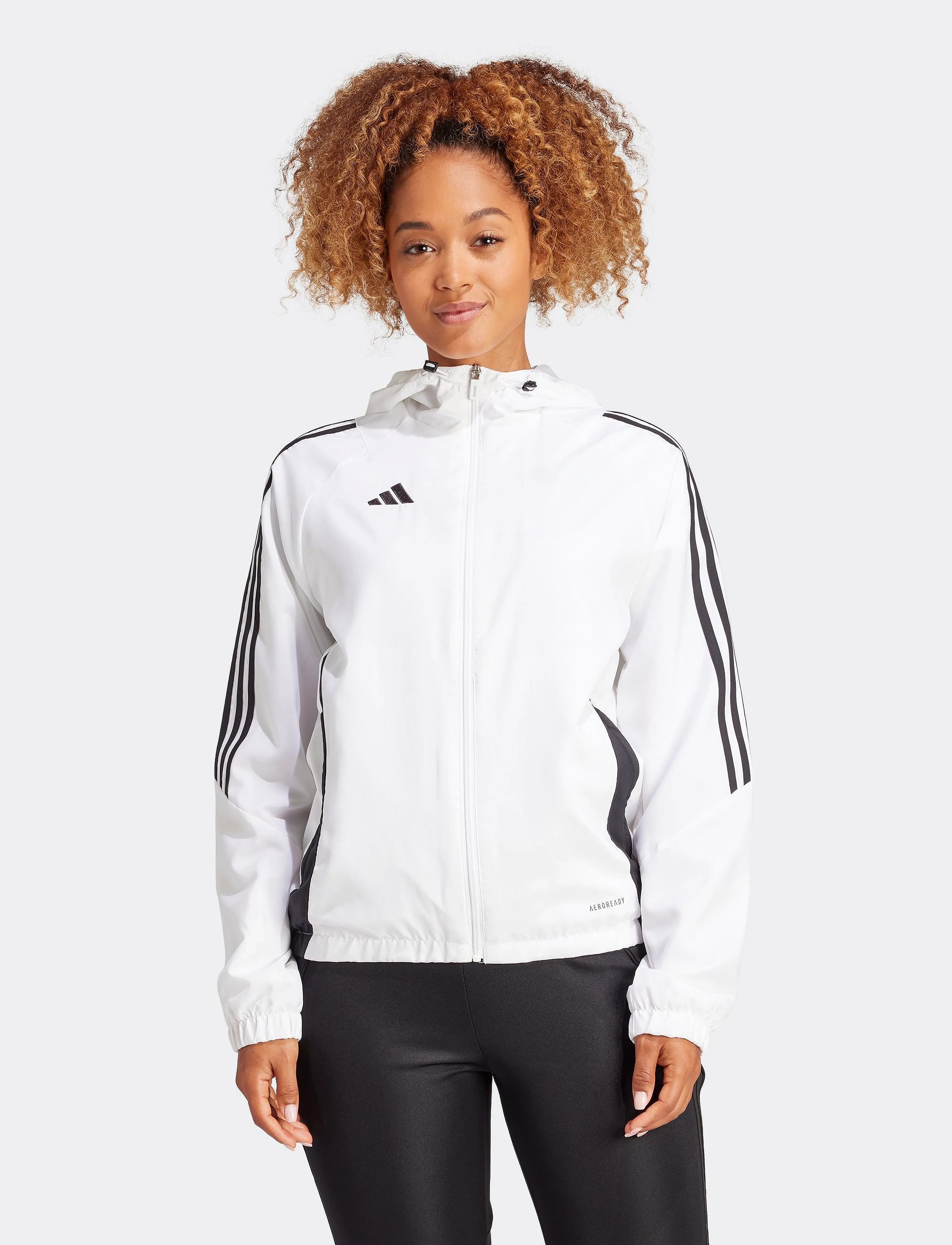 adidas Performance - TIRO24 WBW - ikdienišķa stila žaketes - white/black - 3