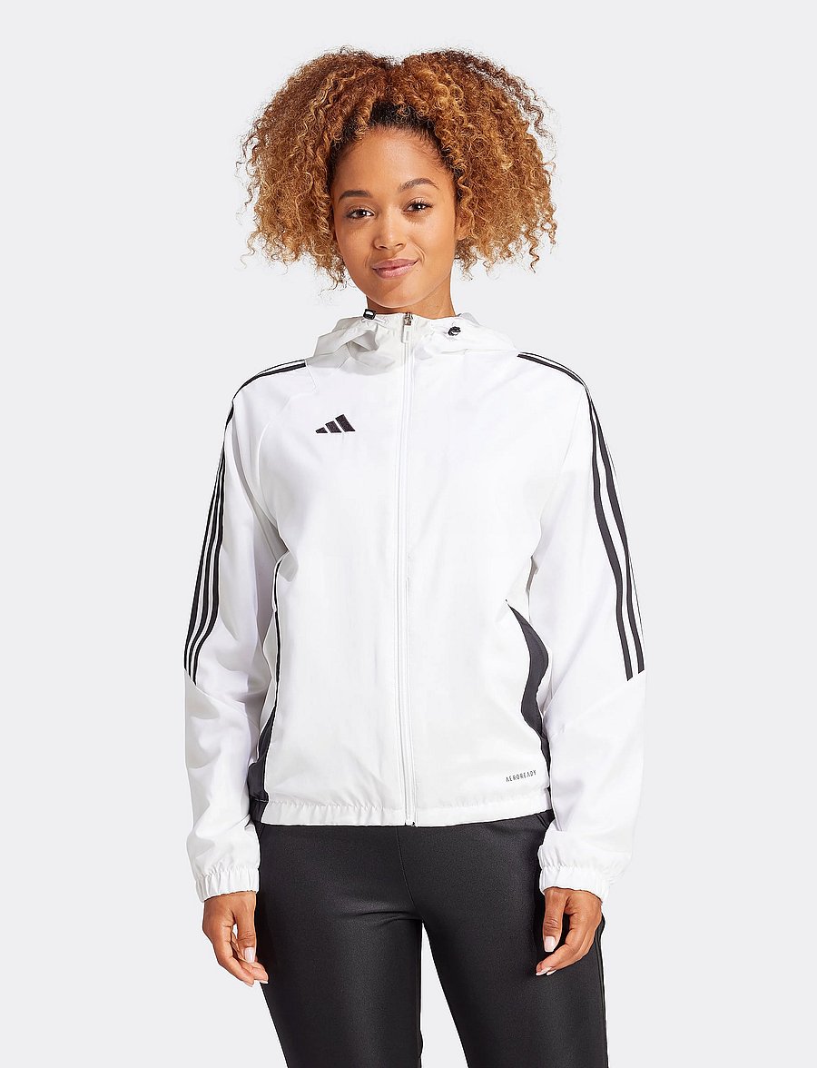 adidas Performance - TIRO24 WBW - ikdienišķa stila žaketes - white/black - 3