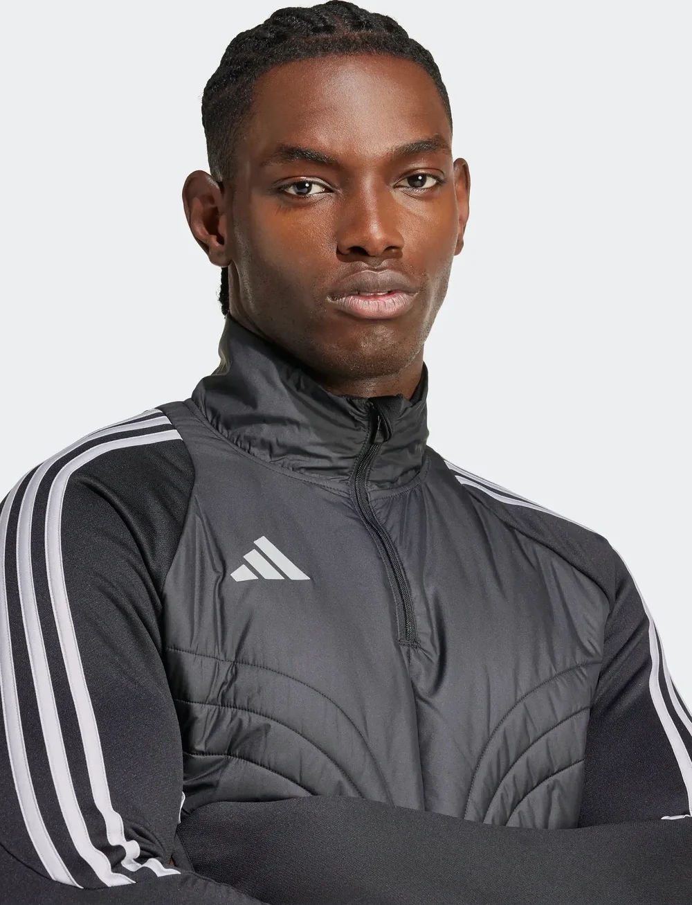 adidas Performance - TIRO24 WINTOP - sweatshirts - black/lightonix - 4