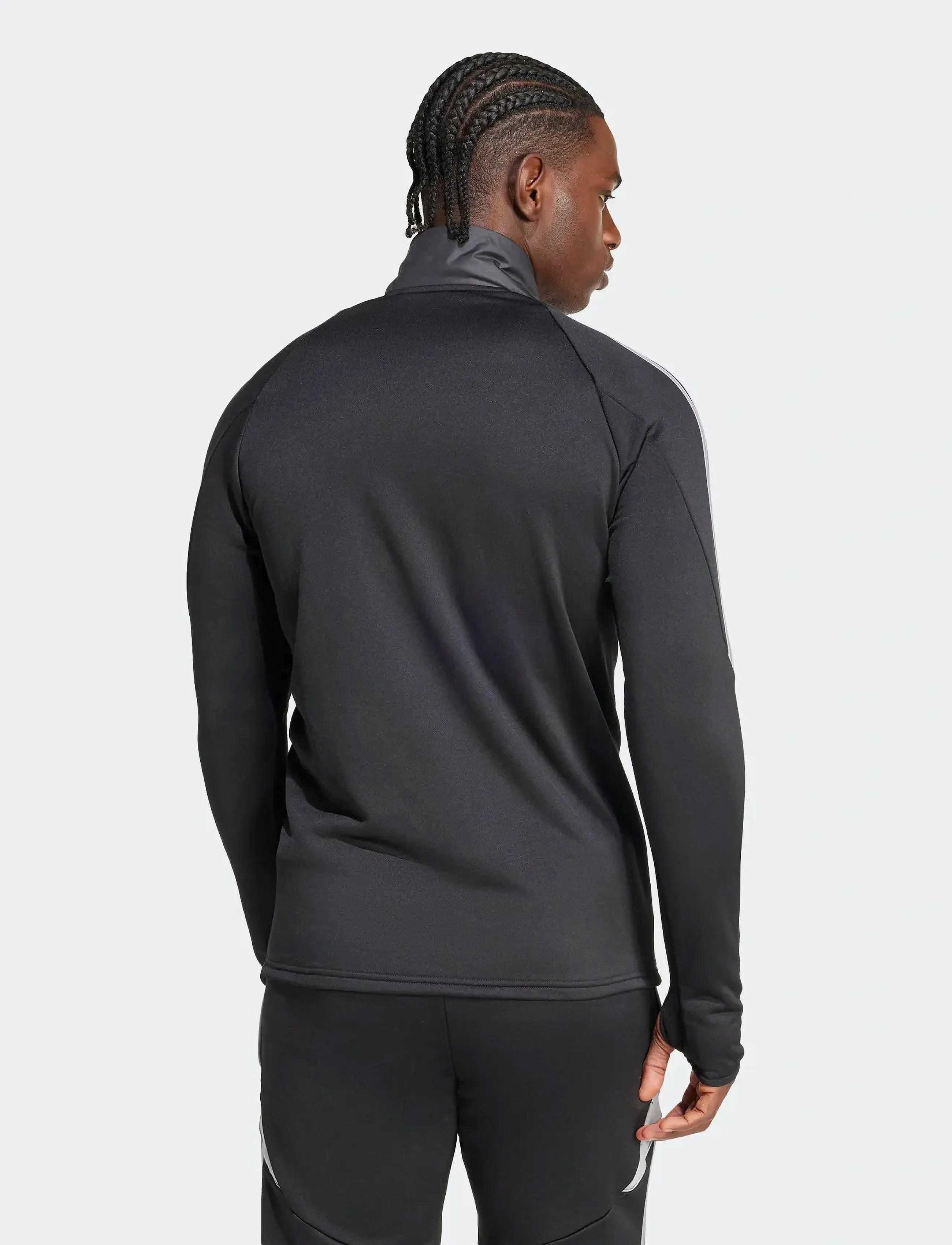 adidas Performance TIRO24 WINTOP - Streetstyle - BLACK/LIGHTONIX / black