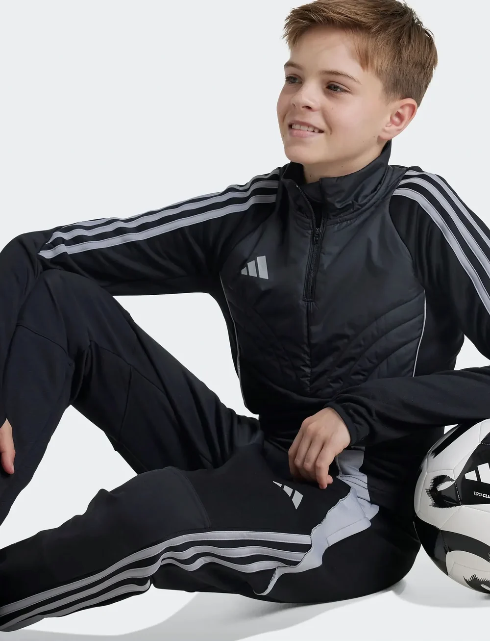 adidas Performance - TIRO24 WINPTY - träningsbyxor - black/lightonix - 0