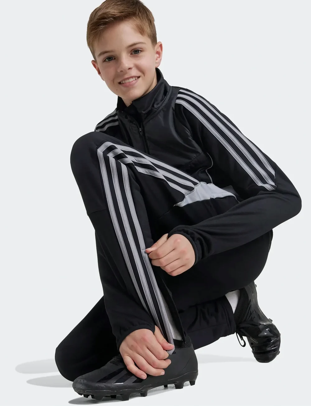 adidas Performance - TIRO24 WINPTY - träningsbyxor - black/lightonix - 5