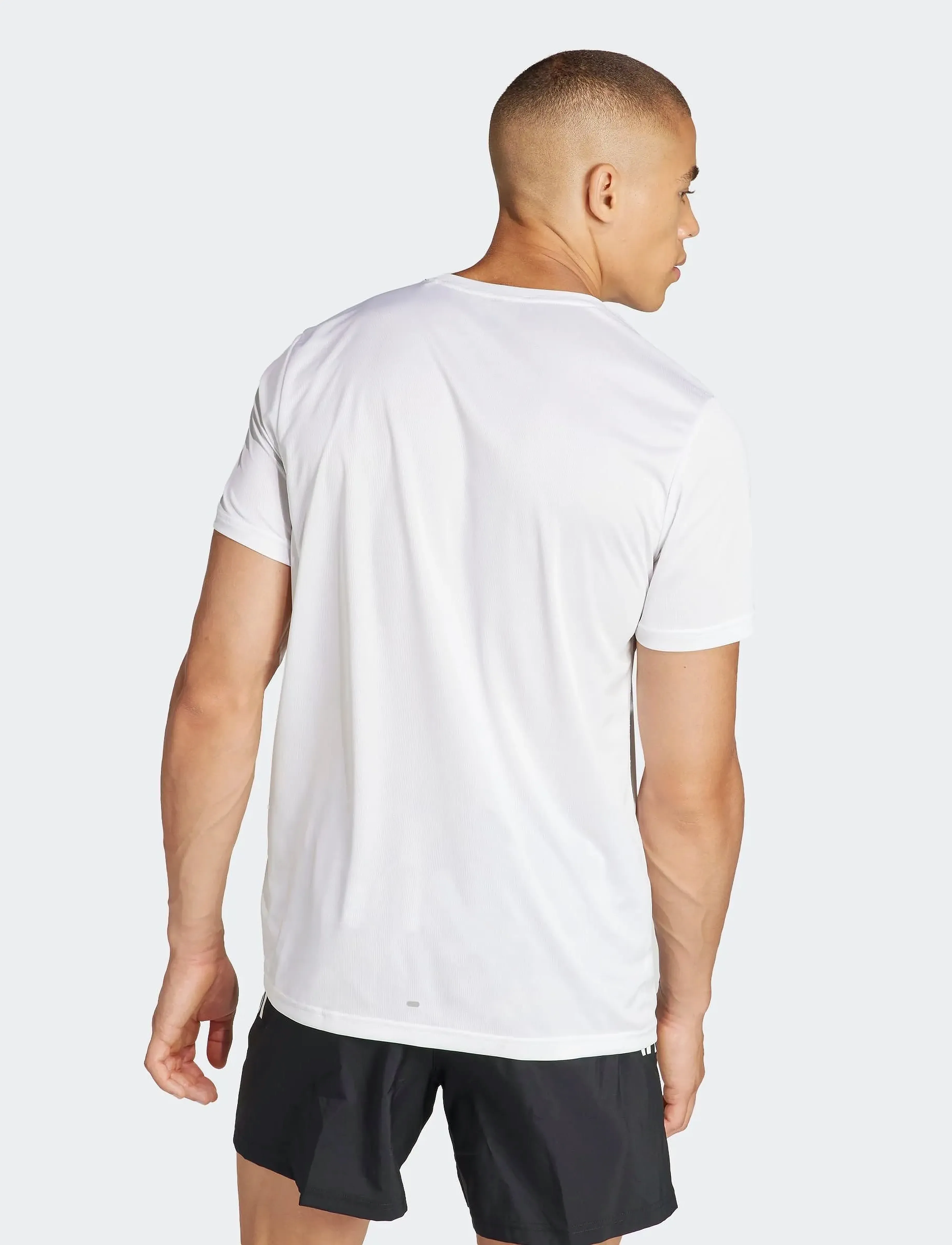 adidas Performance - RUN IT TEE - lägsta priserna - white - 4