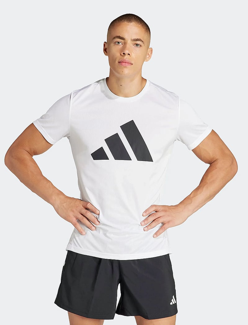 adidas Performance - RUN IT TEE - t-shirts - white - 5