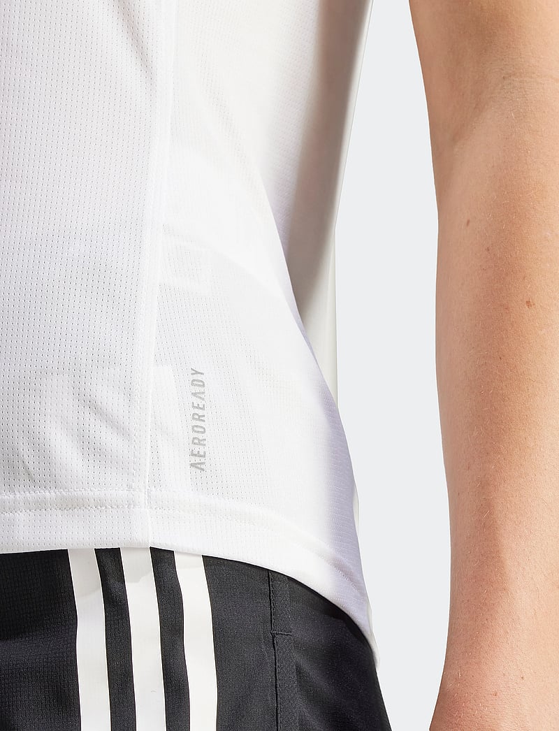 adidas Performance - RUN IT TEE - t-shirts - white - 2