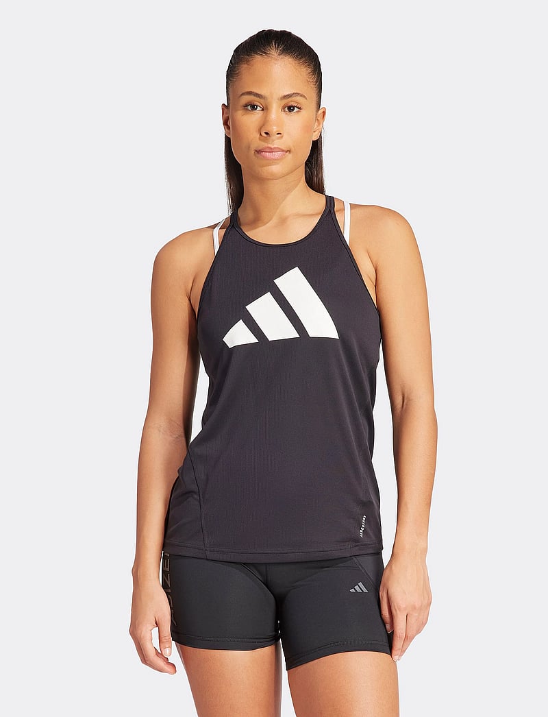 adidas Performance - RUN IT TANK - linnen - black - 5