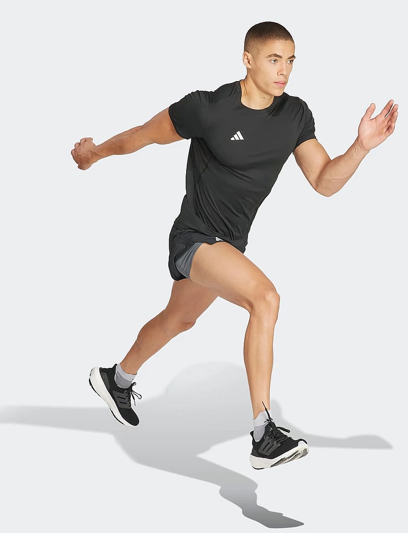 adidas Performance - ADIZERO E TEE - t-särgid - black - 0