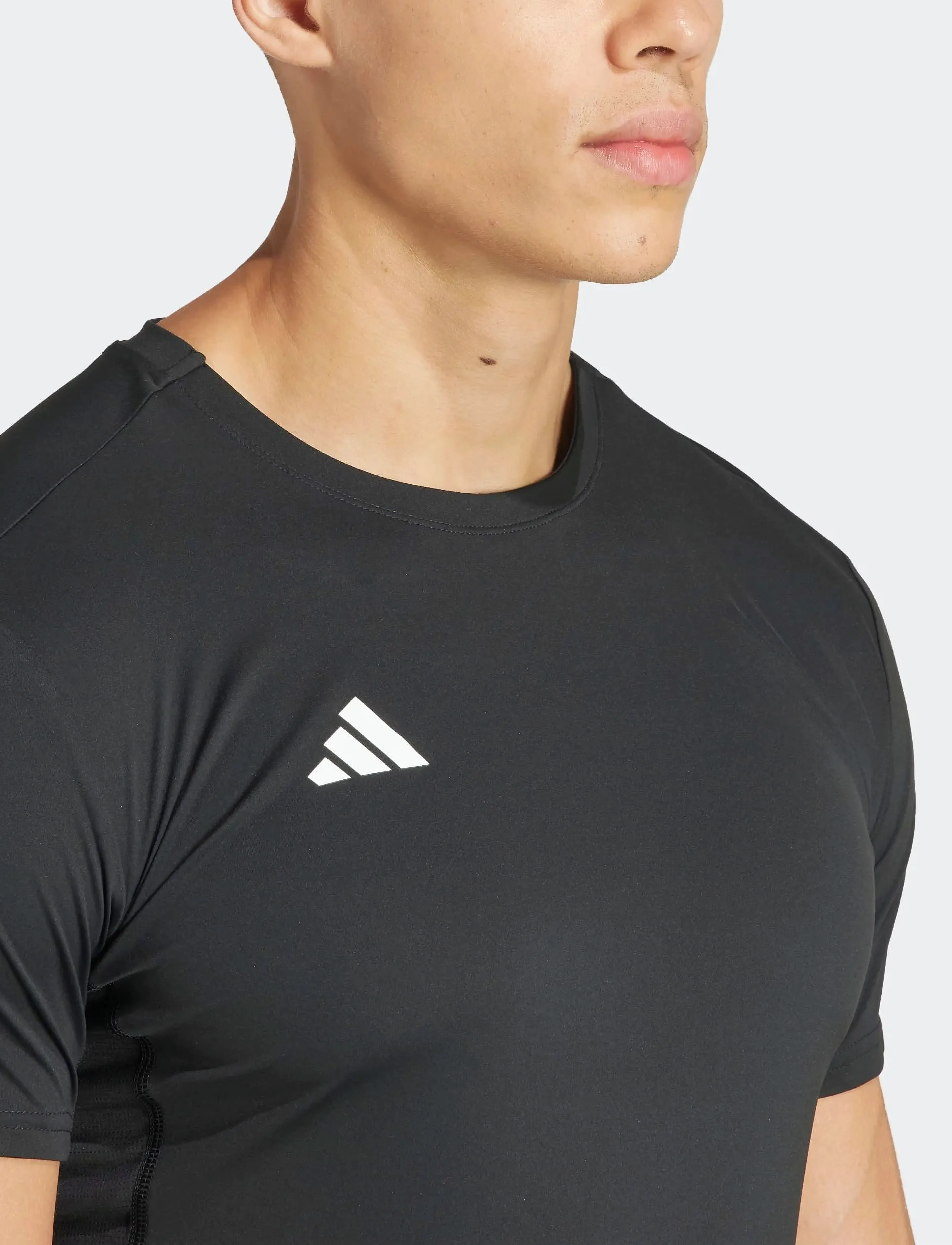 Adidas T-shirts med korta ärmar T-shirt Adizero Essentials herr – bild 7