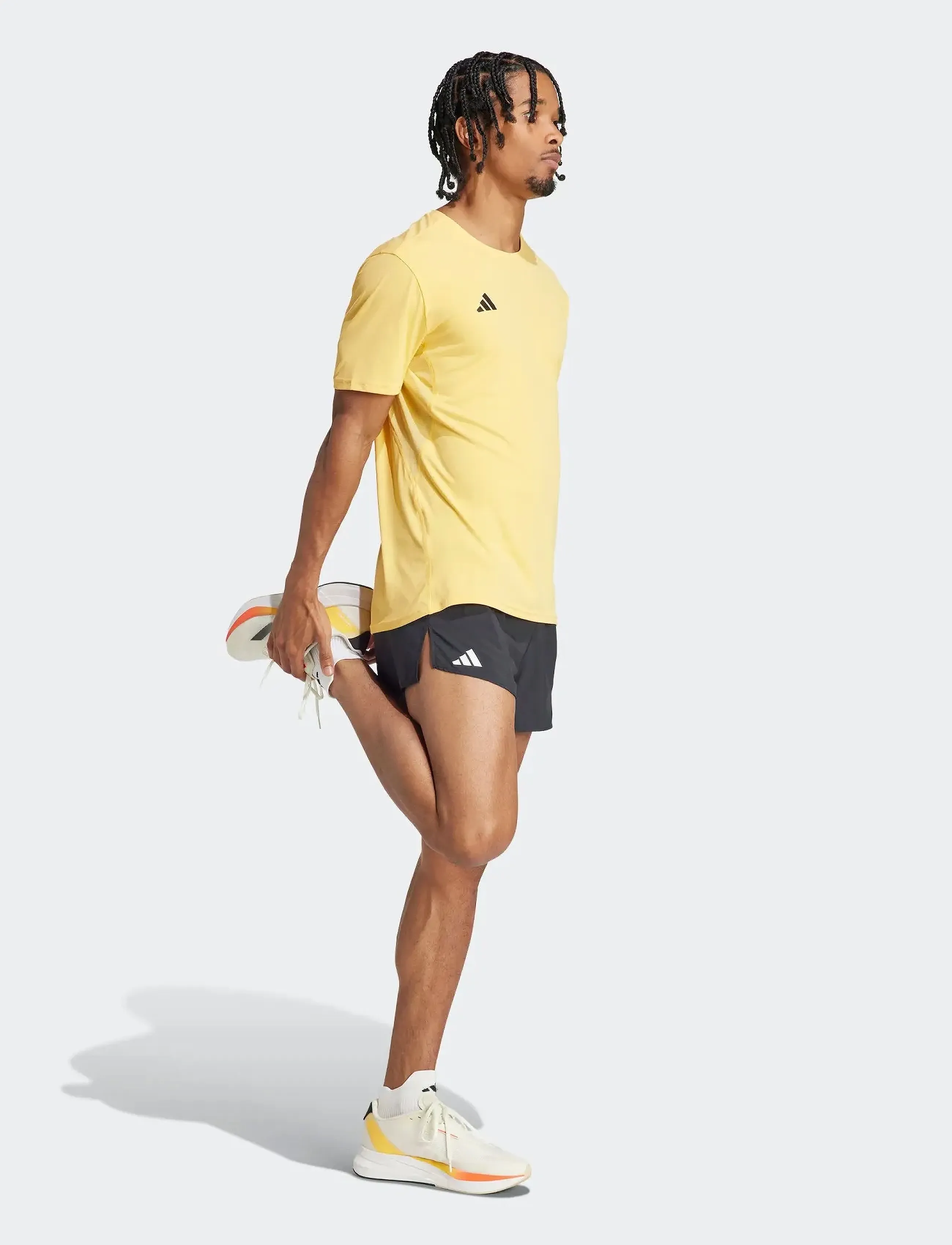 adidas Performance Adizero E Short, Mænd, Løbeshorts, Sort, Str: XL