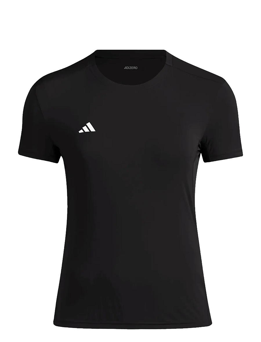 adidas Performance - ADIZERO E TEE - t-shirts - black - 1
