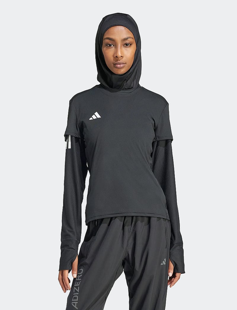 adidas Performance - ADIZERO E TEE - t-särgid - black - 0