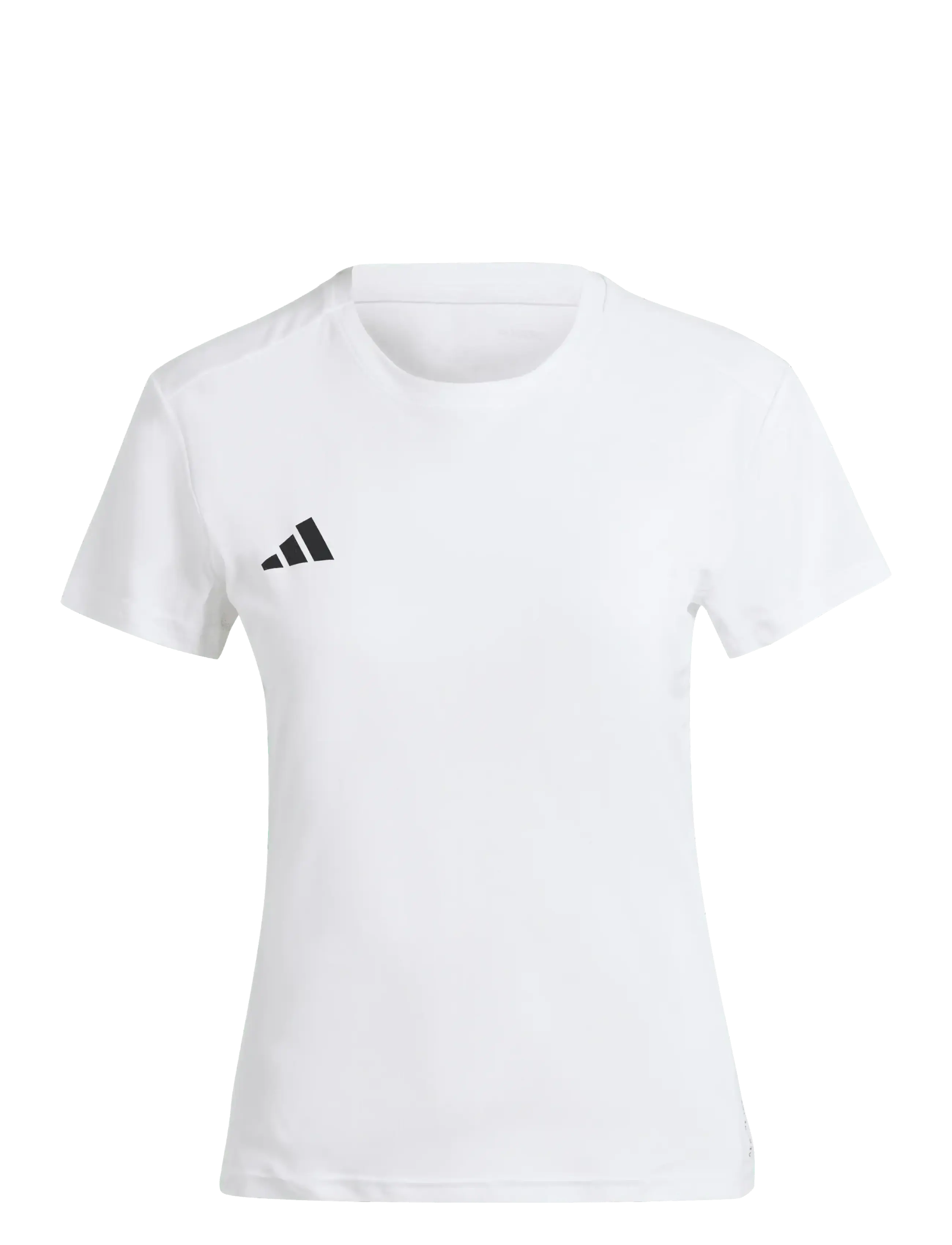 adidas Performance ADIZERO E TEE - Stuttermarbolir - WHITE / white