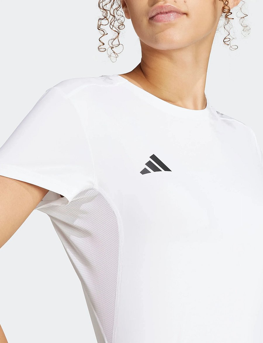 adidas Performance - ADIZERO E TEE - t-särgid - white - 3