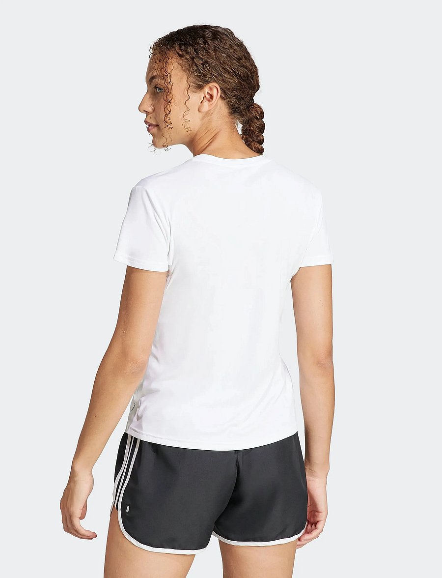 adidas Performance - ADIZERO E TEE - t-särgid - white - 4