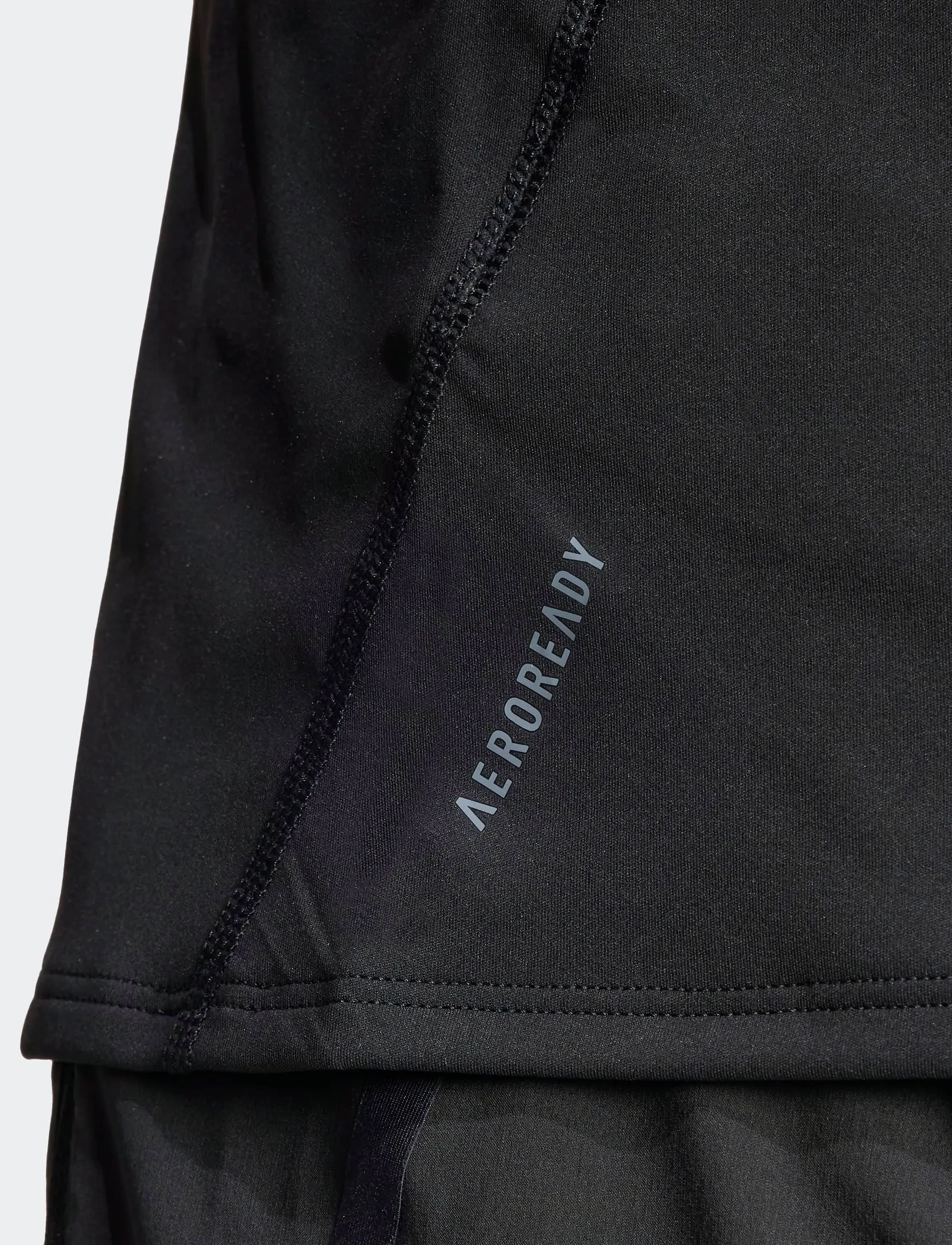 adidas Performance - ADIZERO E TANK - linnen - black - 3