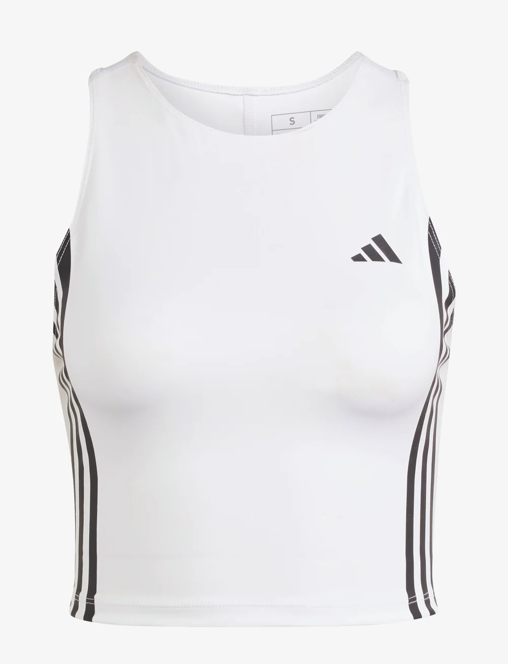 adidas Performance - OTR E 3S TANK - crop tops - white - 1