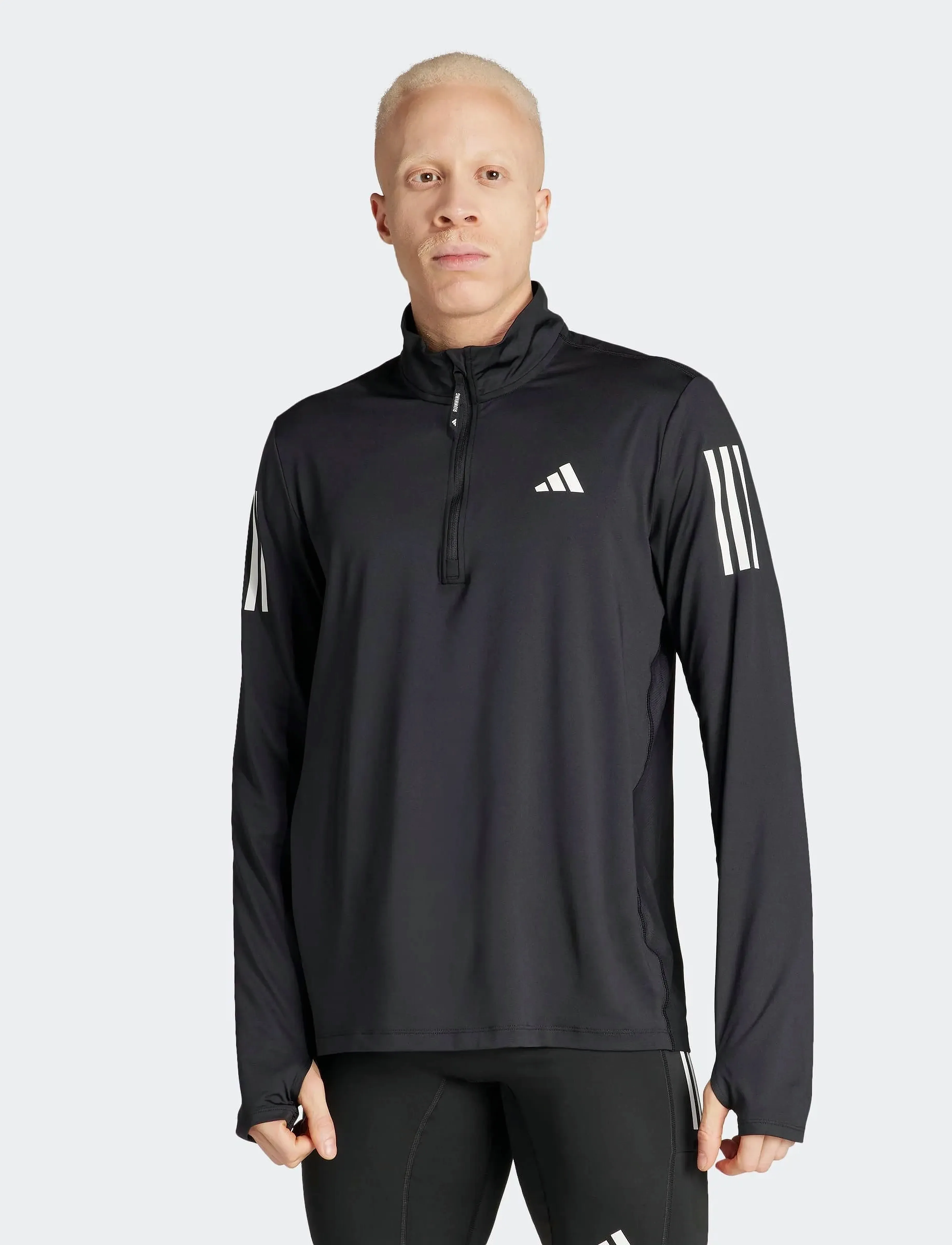 adidas Performance - OTR B HZ - fleece & mellanlager - black - 4